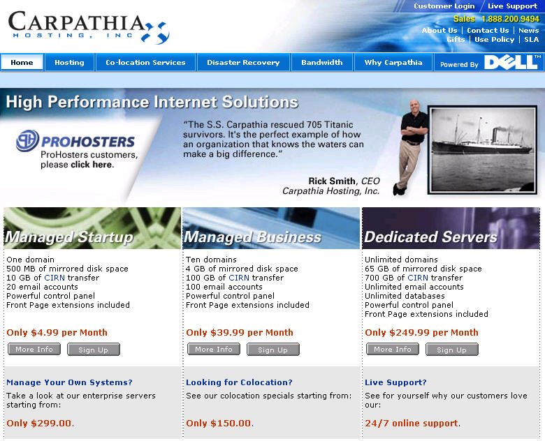 Carpathia Hosting