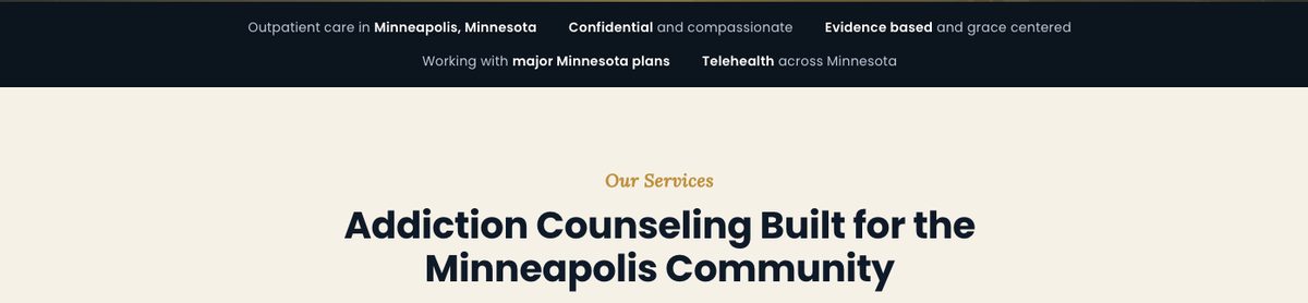 Ark Counseling services: addiction counseling built for the Minneapolis community